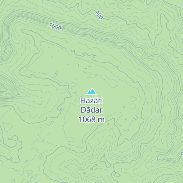 Map of Hazāri Dādar