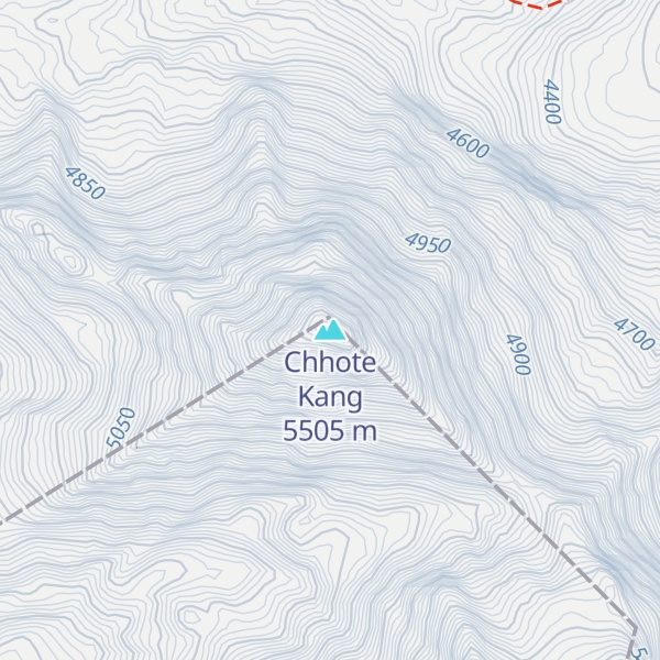 Map of Chhote Kang