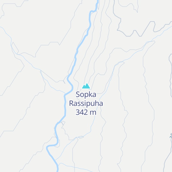Map of Sopka Rassipuha