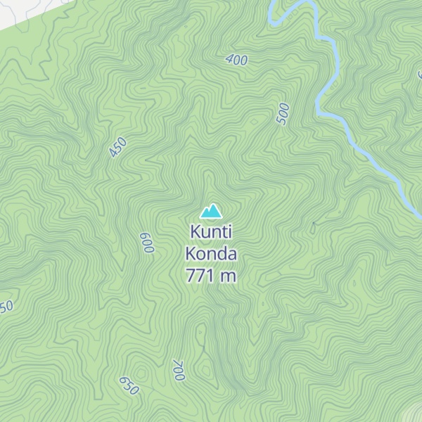 Map of Kunti Konda
