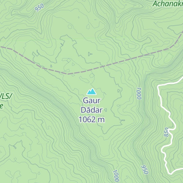 Map of Gaur Dādar