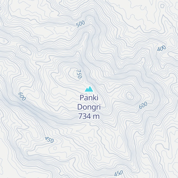 Map of Panki Dongri