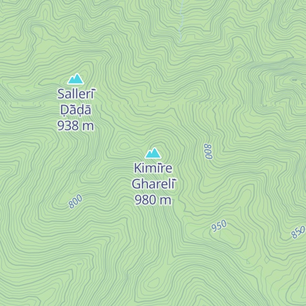 Map of Kimi̇̄re Ghareli̇̄