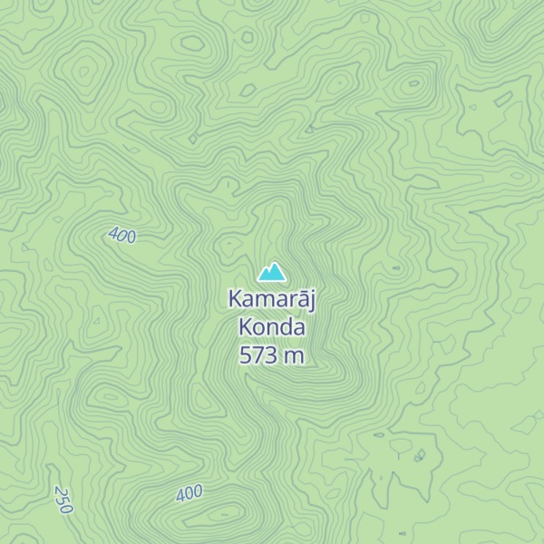 Map of Kamarāj Konda