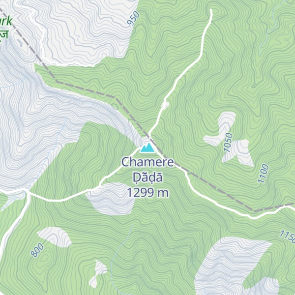 Map of Chamere Ḍā̃ḍā