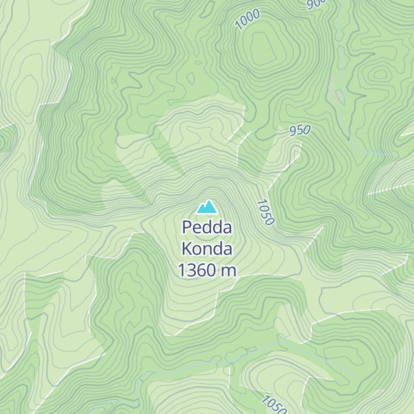 Map of Pedda Konda