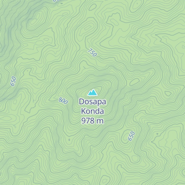 Map of Dosapa Konda