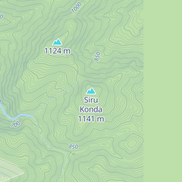 Map of Siru Konda