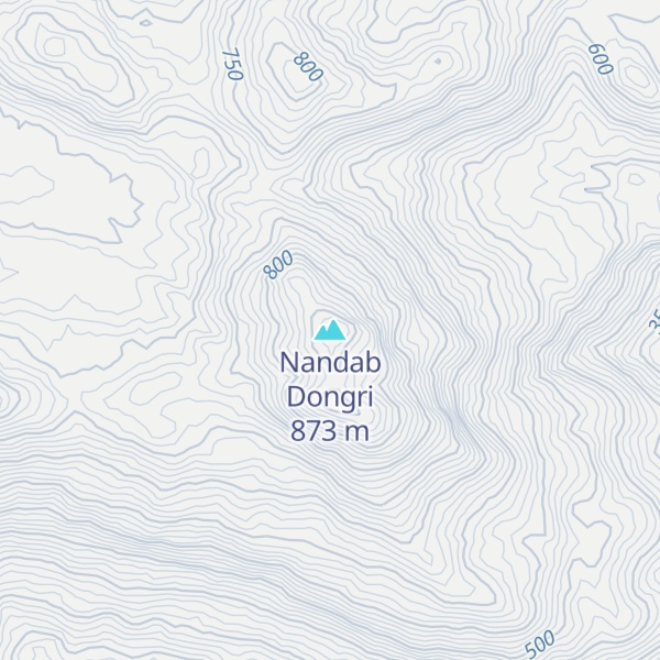 Map of Nandab Dongri