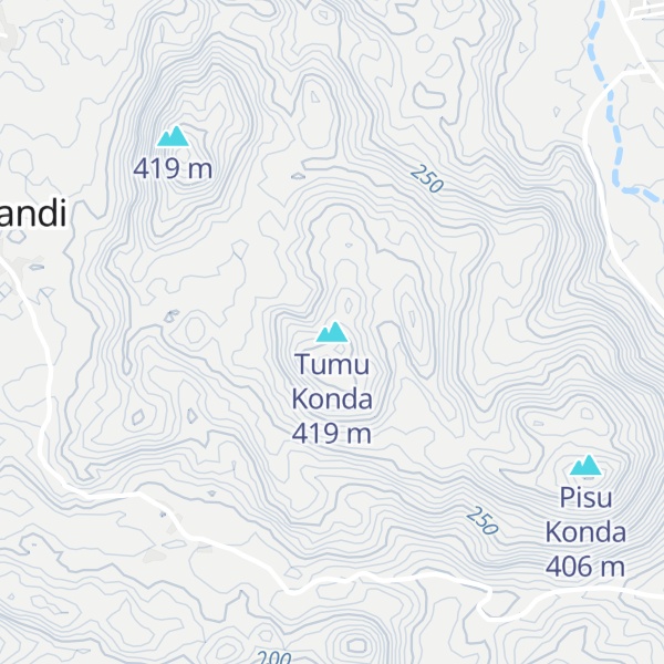 Map of Tumu Konda