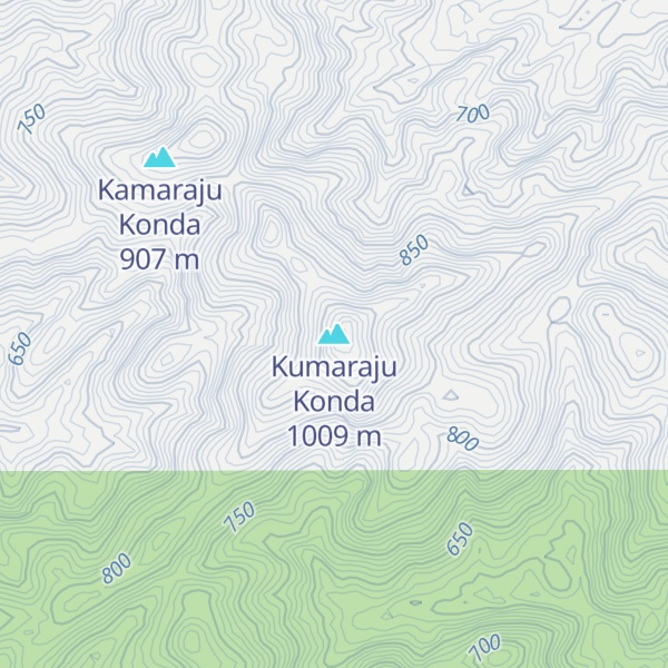 Map of Kumaraju Konda