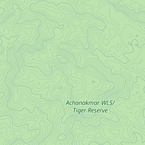 Map of Gardonga Pahār