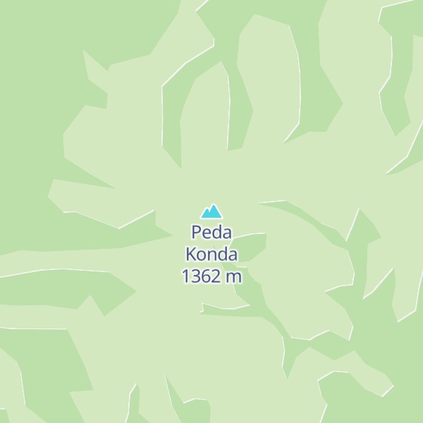 Map of Peda Konda