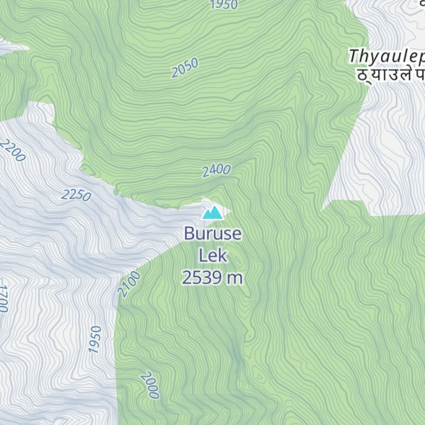 Map of Buruse Lek