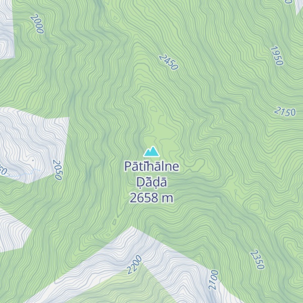 Map of Pāti̇̄hālne Ḍā̃ḍā
