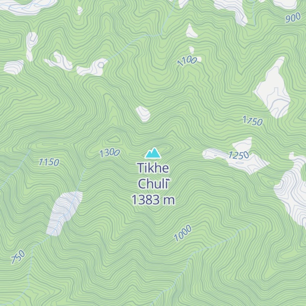 Map of Tikhe Chuli̇̄