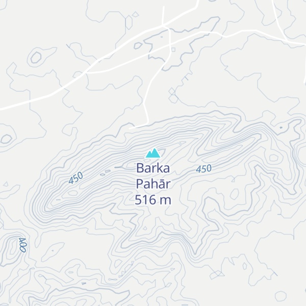 Map of Barka Pahār