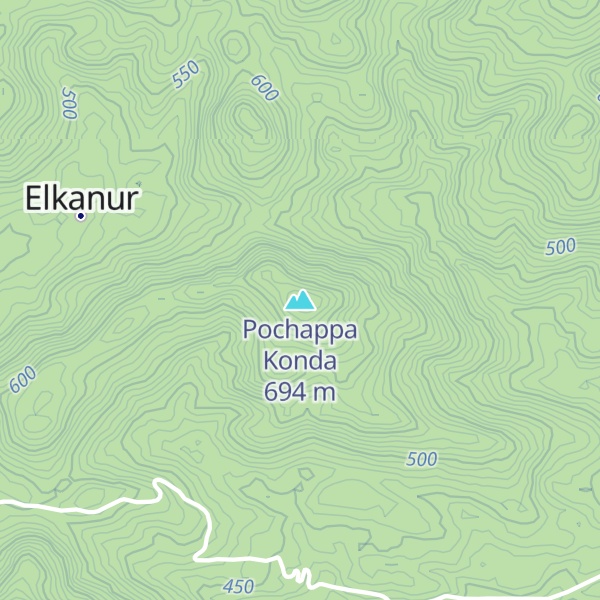 Map of Pochappa Konda