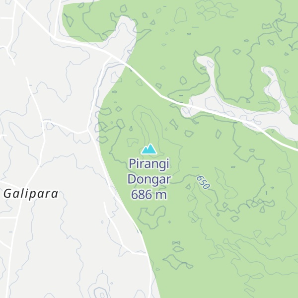 Map of Pirangi Dongar