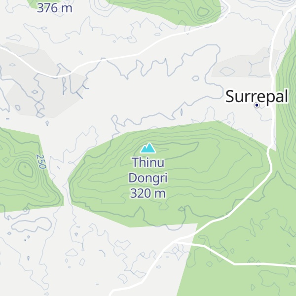 Map of Thinu Dongri