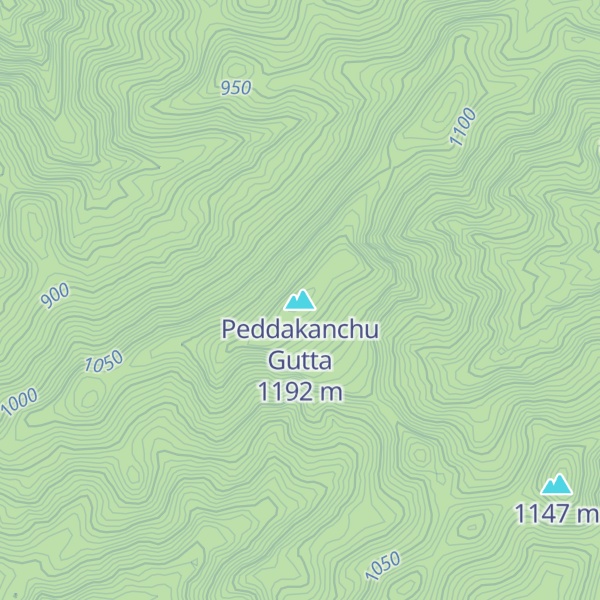 Map of Peddakanchu Gutta