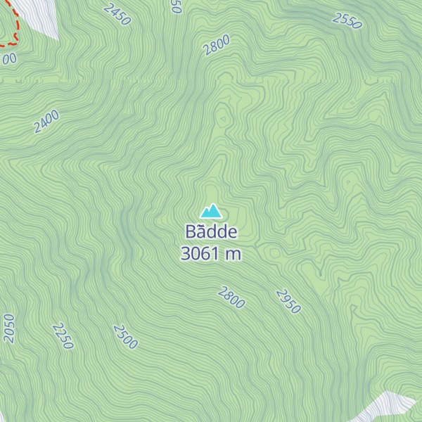 Map of Bā̃dde