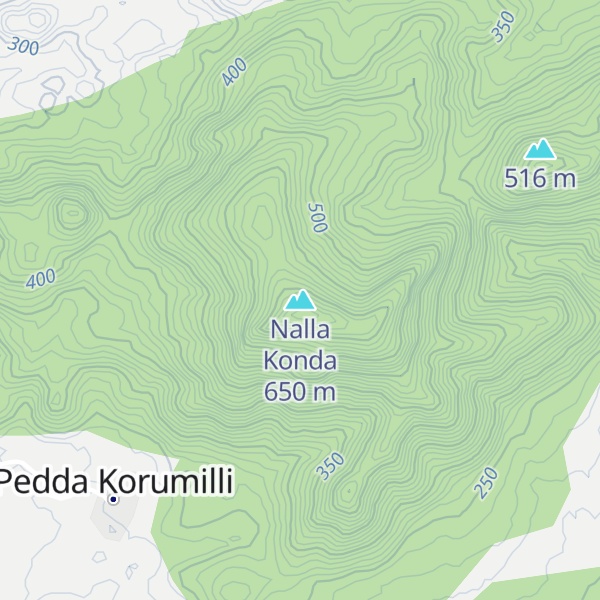 Map of Nalla Konda