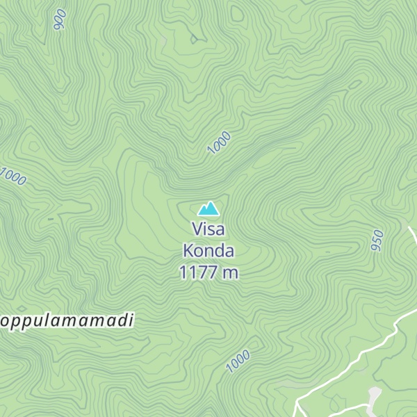 Map of Visa Konda