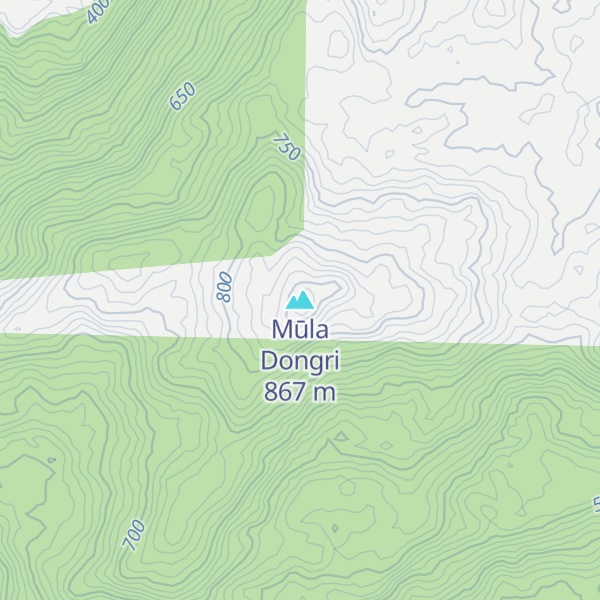 Map of Mūla Dongri