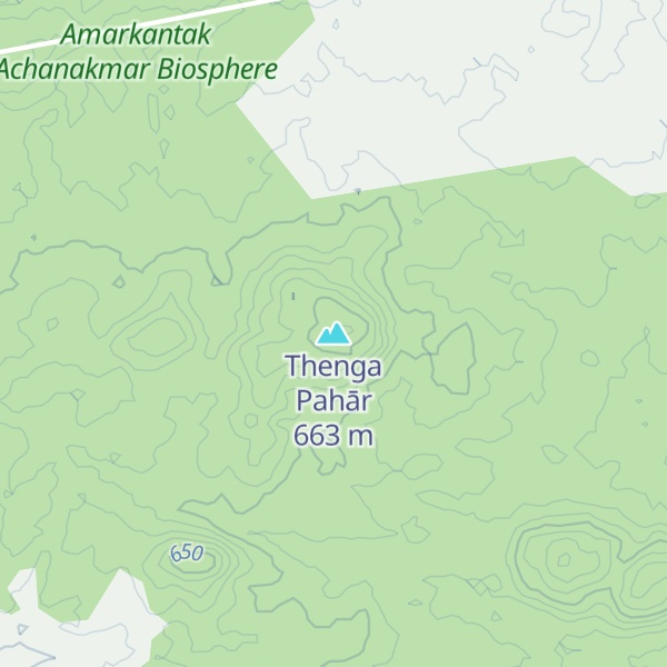 Map of Thenga Pahār