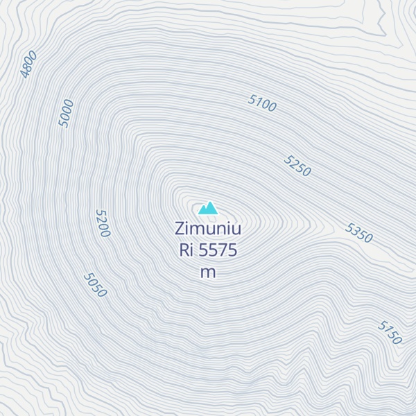 Map of Zimuniu Ri