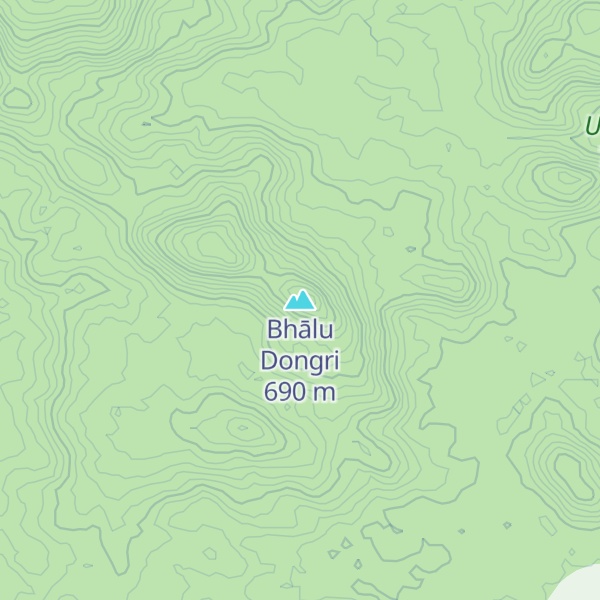 Map of Bhālu Dongri