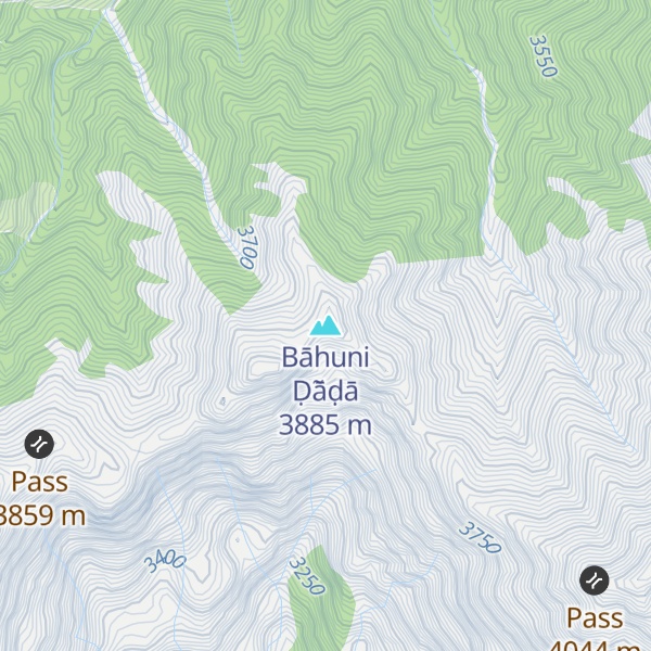 Map of Bāhuni Ḍā̃ḍā
