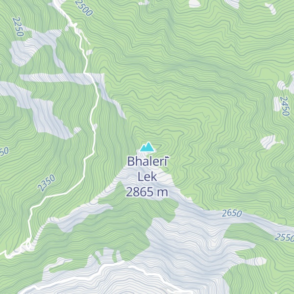 Map of Bhaleri̇̄ Lek