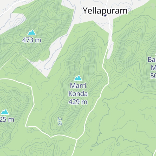 Map of Marri Konda