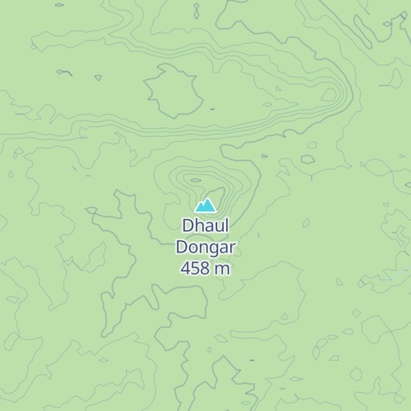 Map of Dhaul Dongar