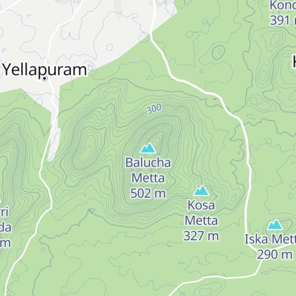 Map of Balucha Metta