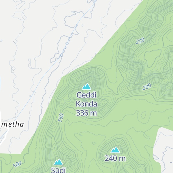 Map of Geddi Konda