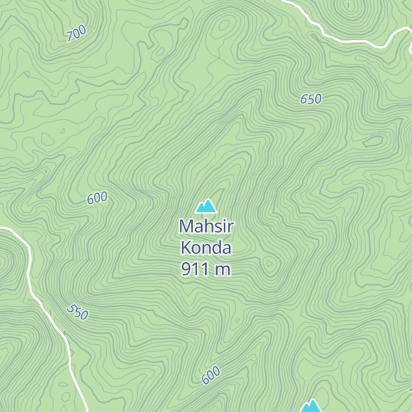 Map of Mahsir Konda
