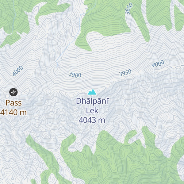 Map of Dhālpāni̇̄ Lek