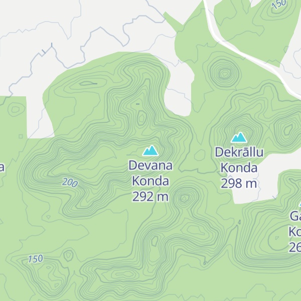 Map of Devana Konda