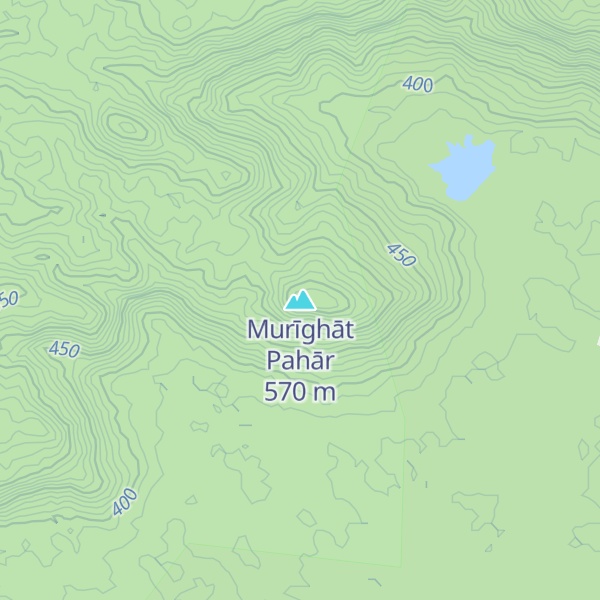 Map of Murīghāt Pahār