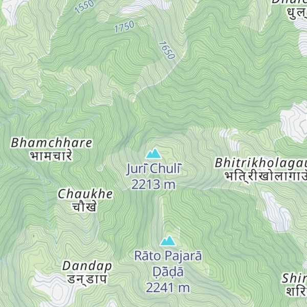 Map of Juri̇̄ Chuli̇̄