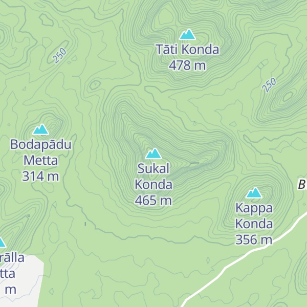 Map of Sukal Konda