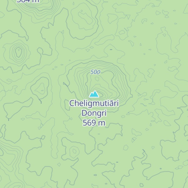 Map of Cheligmutiāri Dongri