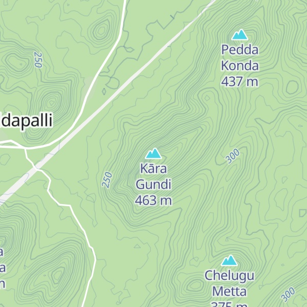 Map of Kāra Gundi