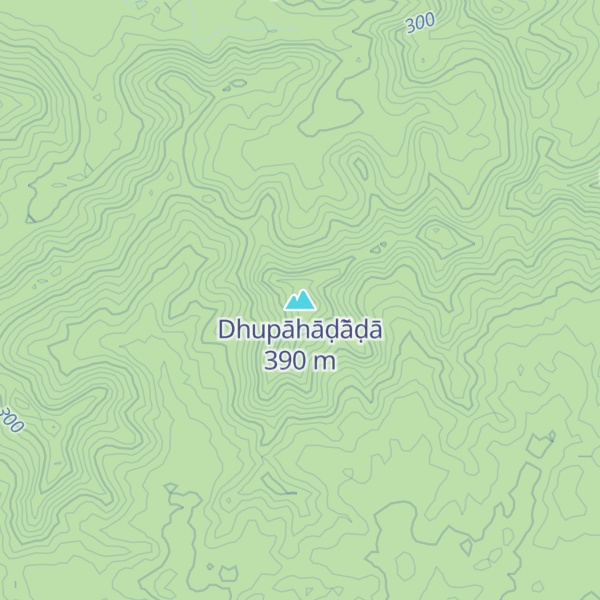 Map of Dhupāhāḍā̃ḍā