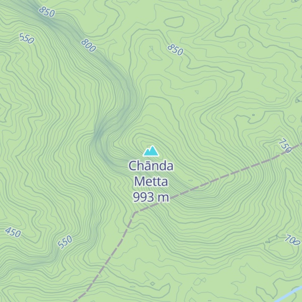 Map of Chānda Metta