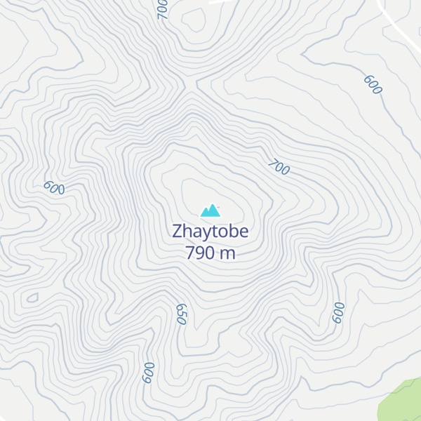 Map of Zhaytobe
