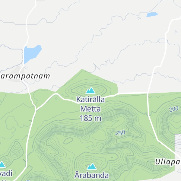 Map of Katirālla Metta